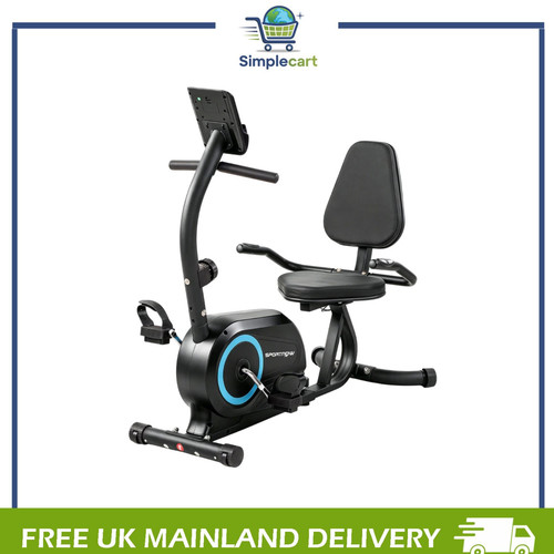 Recumbent exercise bike with - recumbent,