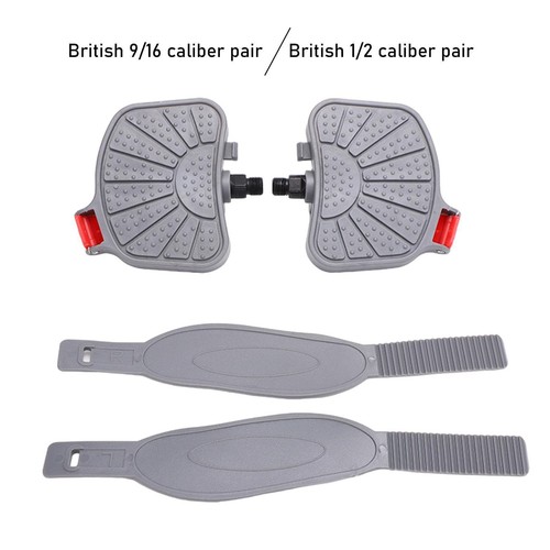 Exercise bike pedals - 2x, for