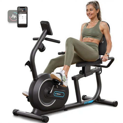 Merach s08 recumbent - recumbent, exercise