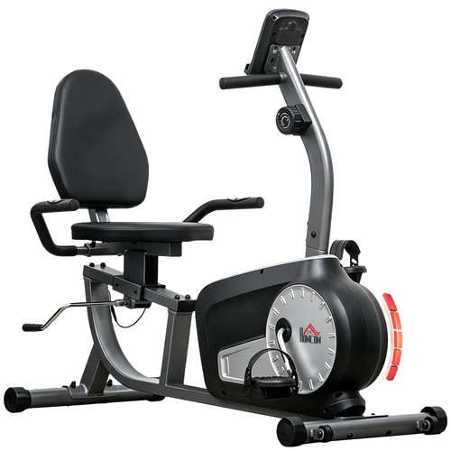 Homcom exercise bike - exercise, lcd