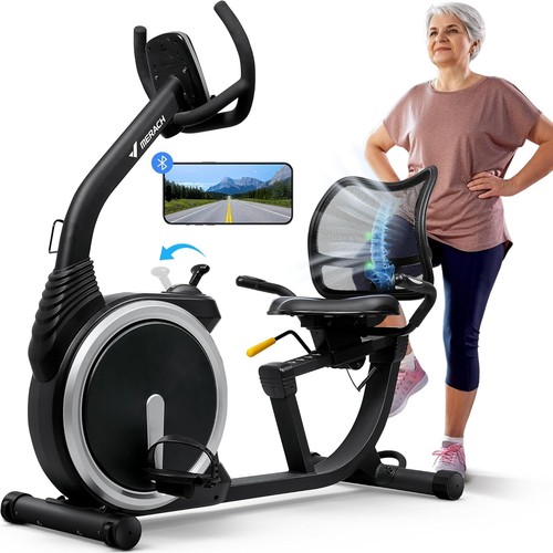 Recumbent exercise bike - recumbent,