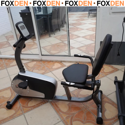 Exercise bike with - exercise, display