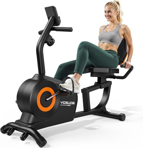 Recumbent exercise bike for - exercise,
